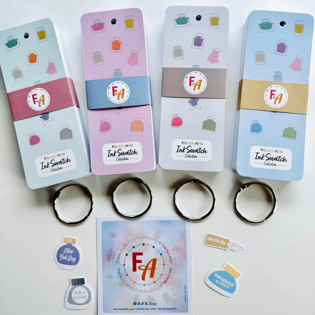 About Me, Felicity's Attic and why I love fountain pen inks - Felicity's Attic