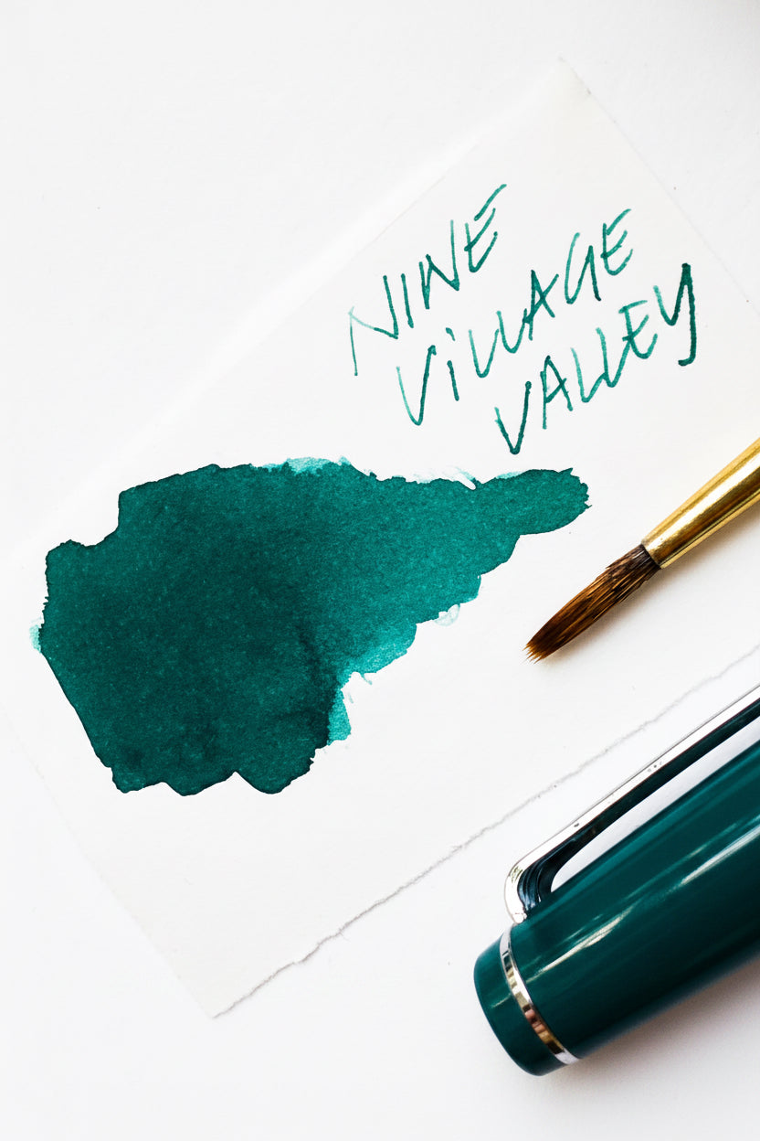 Shanghai Stationary Fountain Pen Ink - Nine Village Valley - 50ml Bottle
