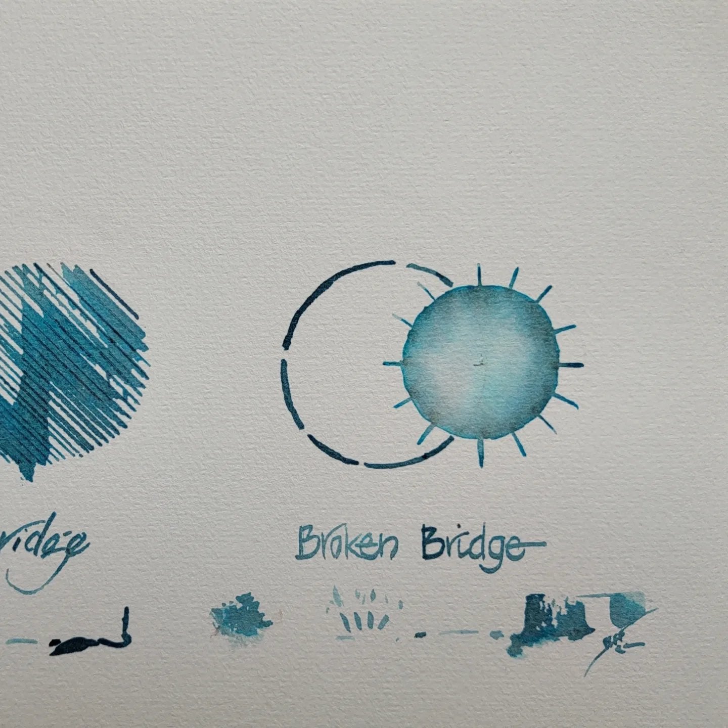 Shanghai Stationary Fountain Pen Ink - Garden - Set of 3 inks