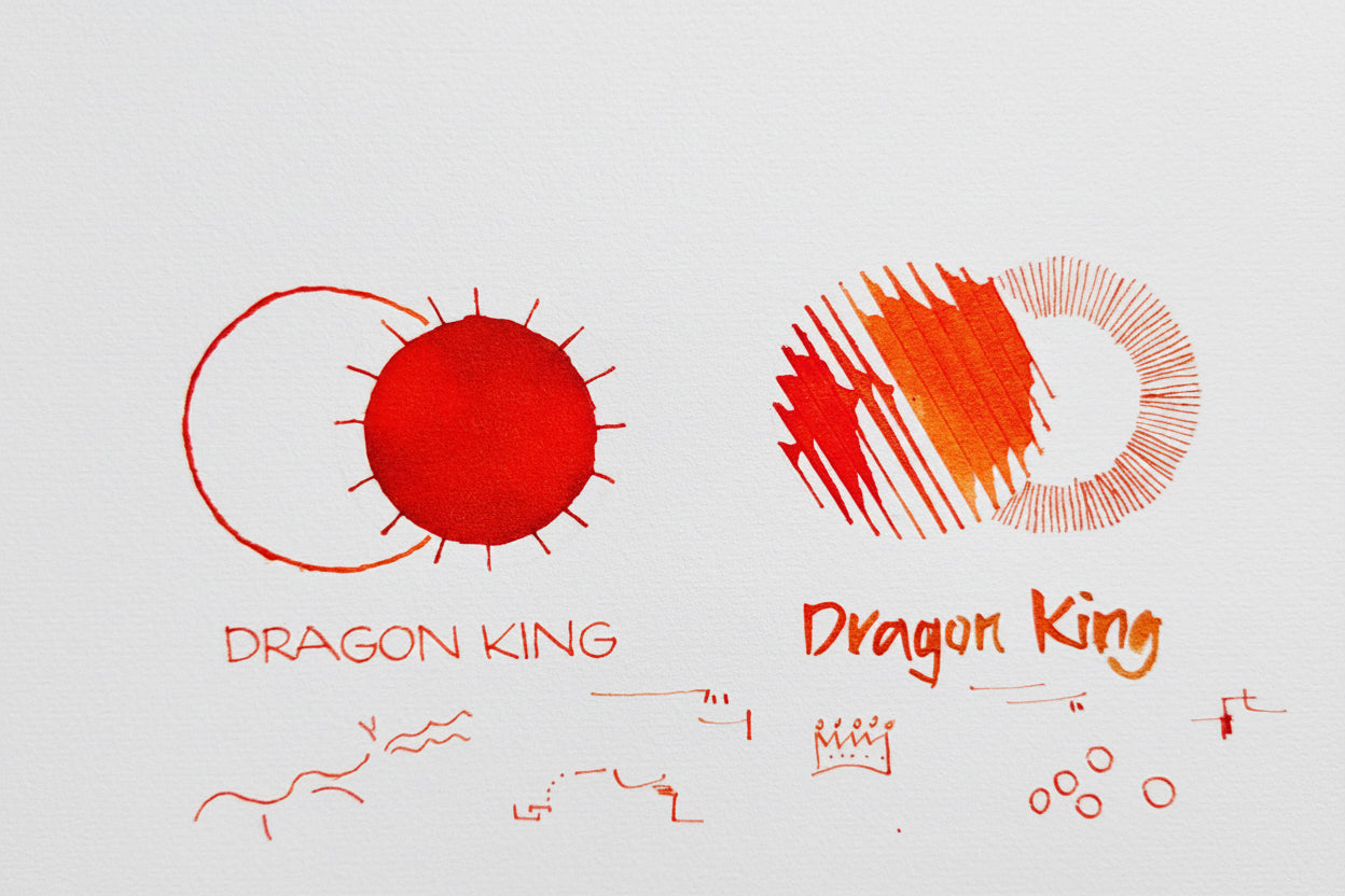 Shanghai Stationary Fountain Pen Ink - Dragon King (lunar Year 2024) - 30ml Bottle