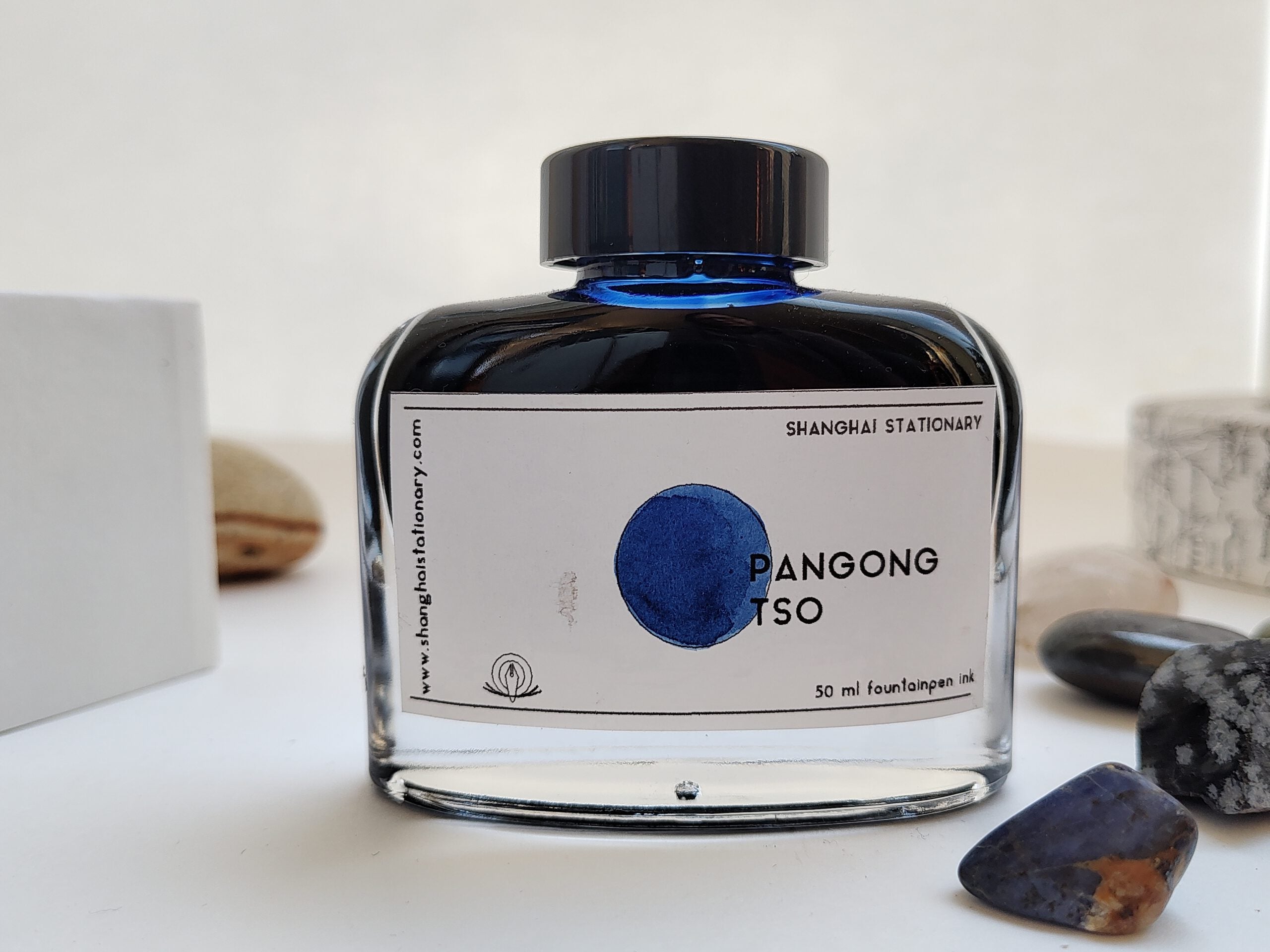 Shanghai Stationary Fountain Pen Ink - Pangong Tso - 50ml Bottle