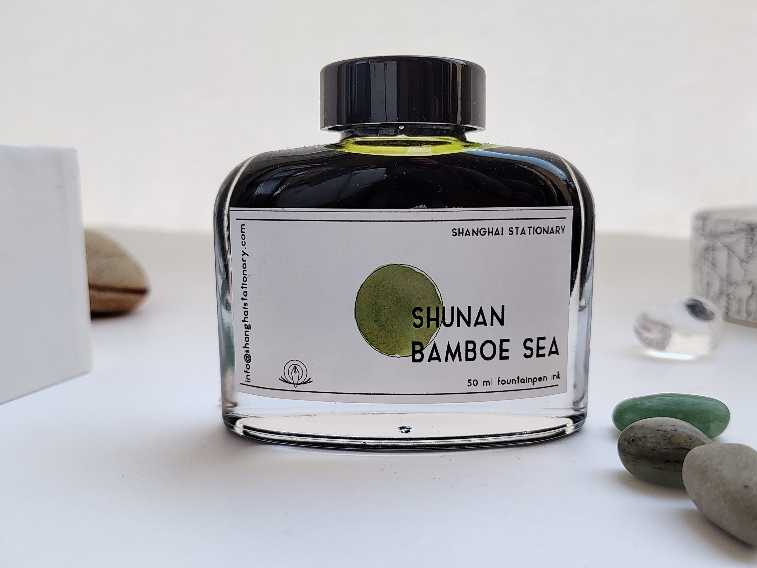 Shanghai Stationary Fountain Pen Ink - Shunan Bamboe Sea - 50ml Bottle
