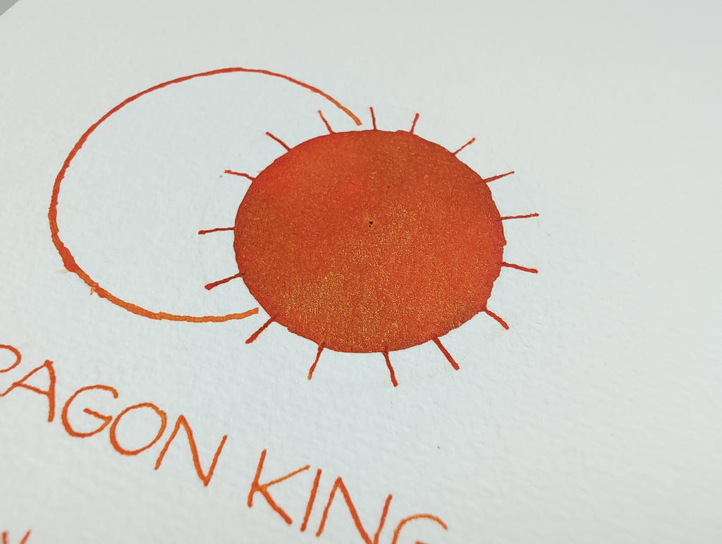Shanghai Stationary Fountain Pen Ink - Dragon King (lunar Year 2024) - 30ml Bottle
