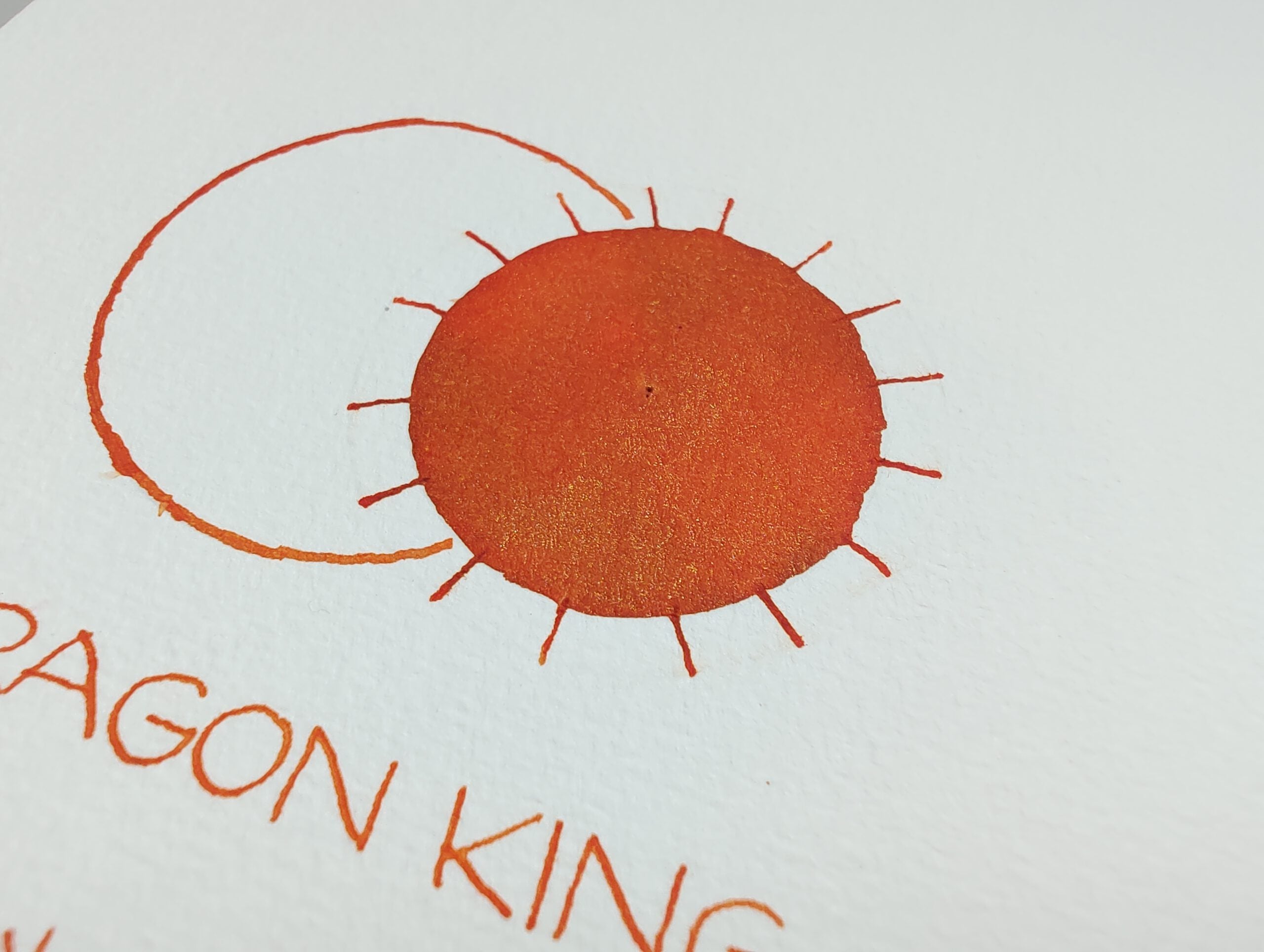 Shanghai Stationary Fountain Pen Ink - Dragon King (lunar Year 2024) - 30ml Bottle