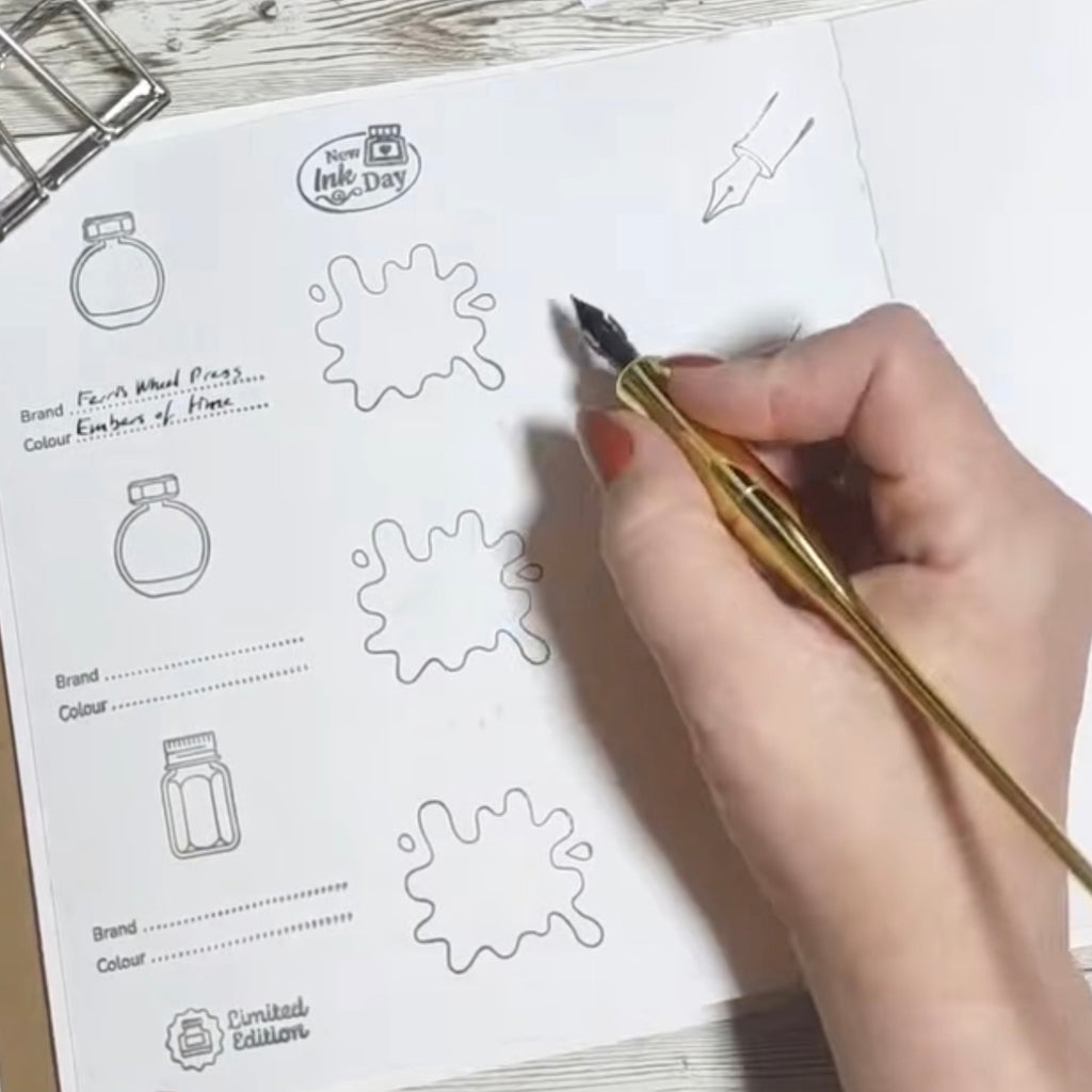 Clear Ink Swatching Stamps by Felicity’s Attic - Set 1