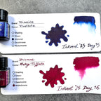 Clear Ink Bottle Stamps - Ink Swatching Bottle Stamps by Felicity’s Attic - Set 2