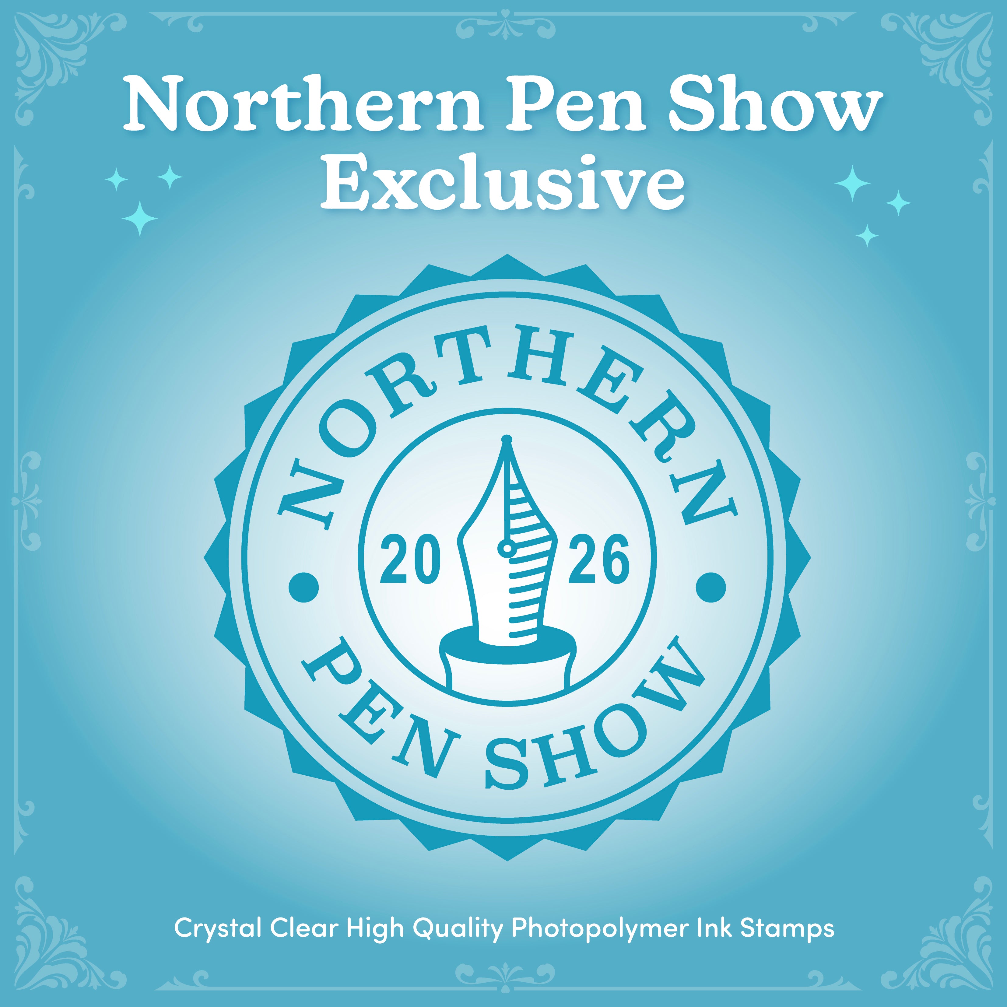 Mini Ink Stamp - Northern Pen Show 2026 Clear Ink Stamp Limited Edition