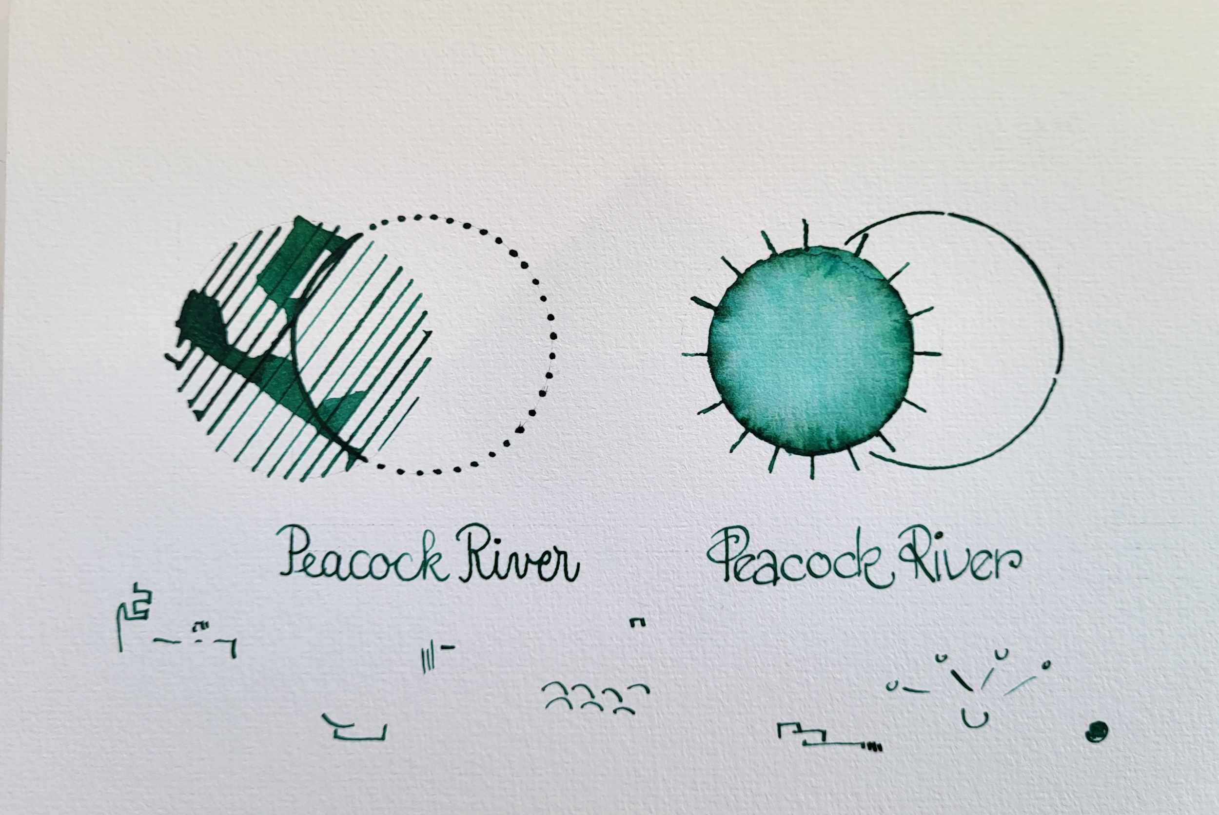 Shanghai Stationary Fountain Pen Ink - Water - Set of 3 inks