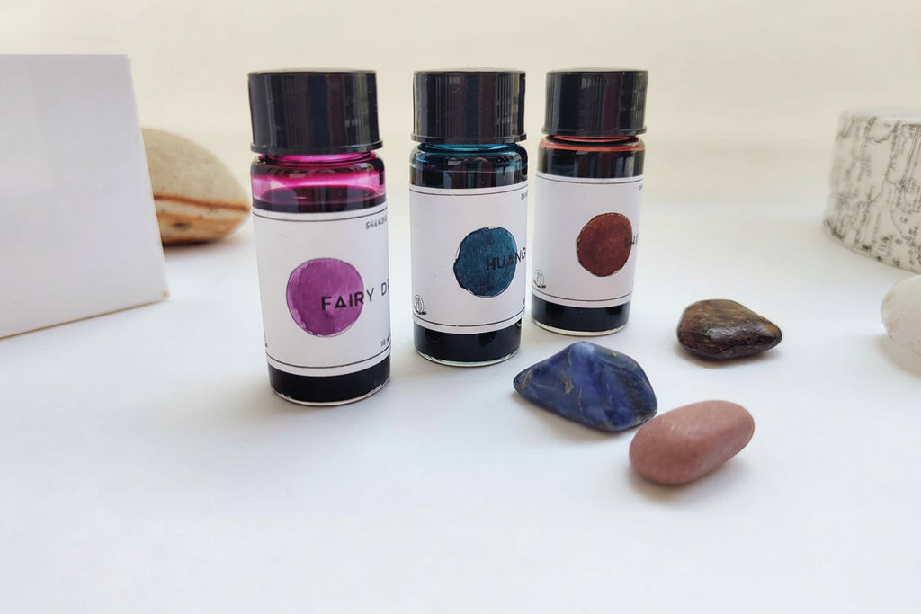 Shanghai Stationary Fountain Pen Ink - Pudong - Set of 3 inks
