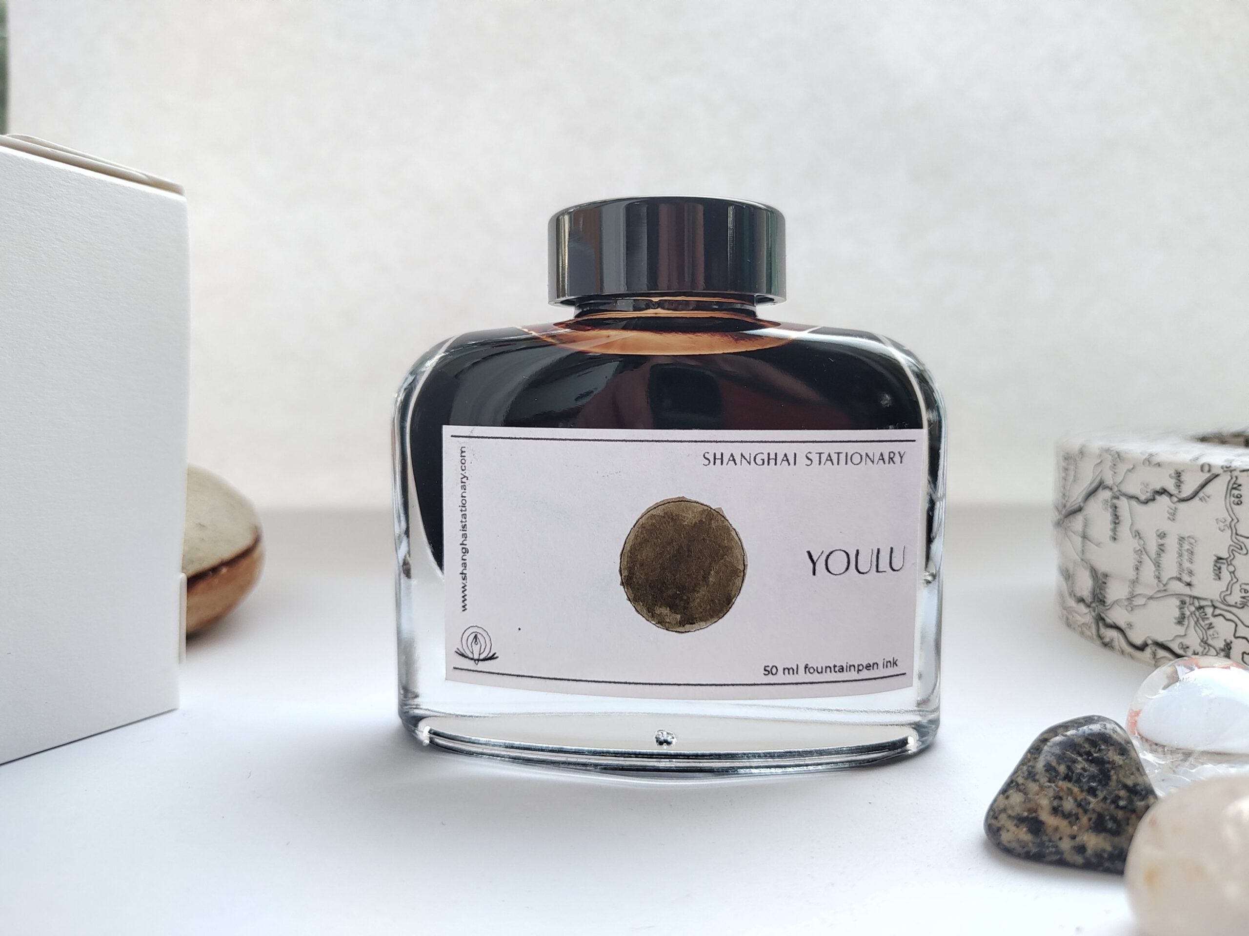 Shanghai Stationary Fountain Pen Ink - Youlu - 50ml Bottle