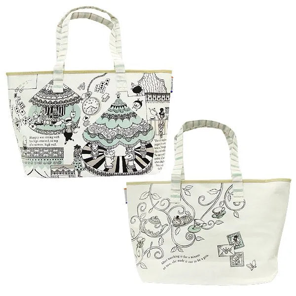 Shinzi Katoh Collection - Alice in Wonderland - Canvas Tote Bag