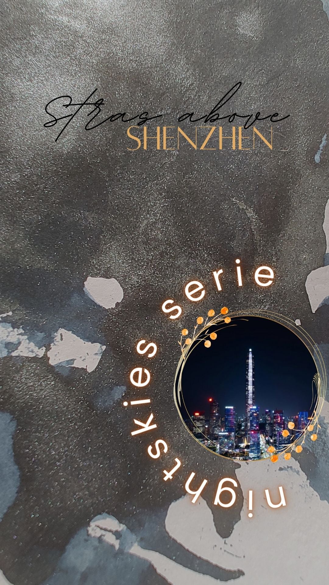 Shanghai Stationary Fountain Pen Ink - Stars Above Shenzhen - 30ml Bottle