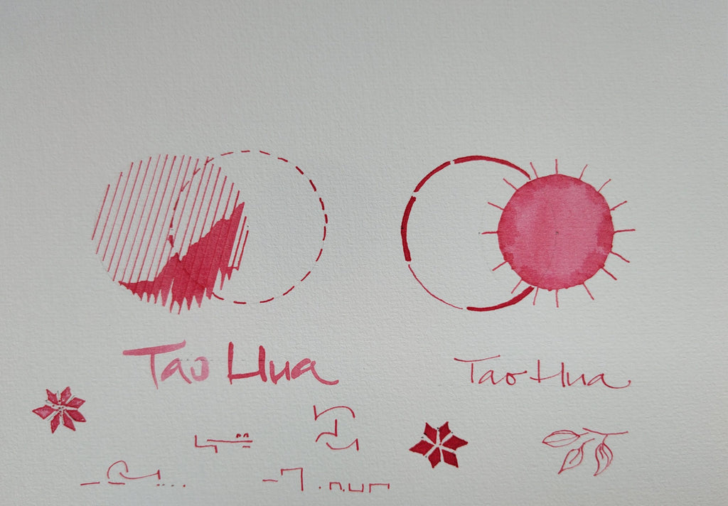 Shanghai Stationary Fountain Pen Ink - Garden - Set of 3 inks