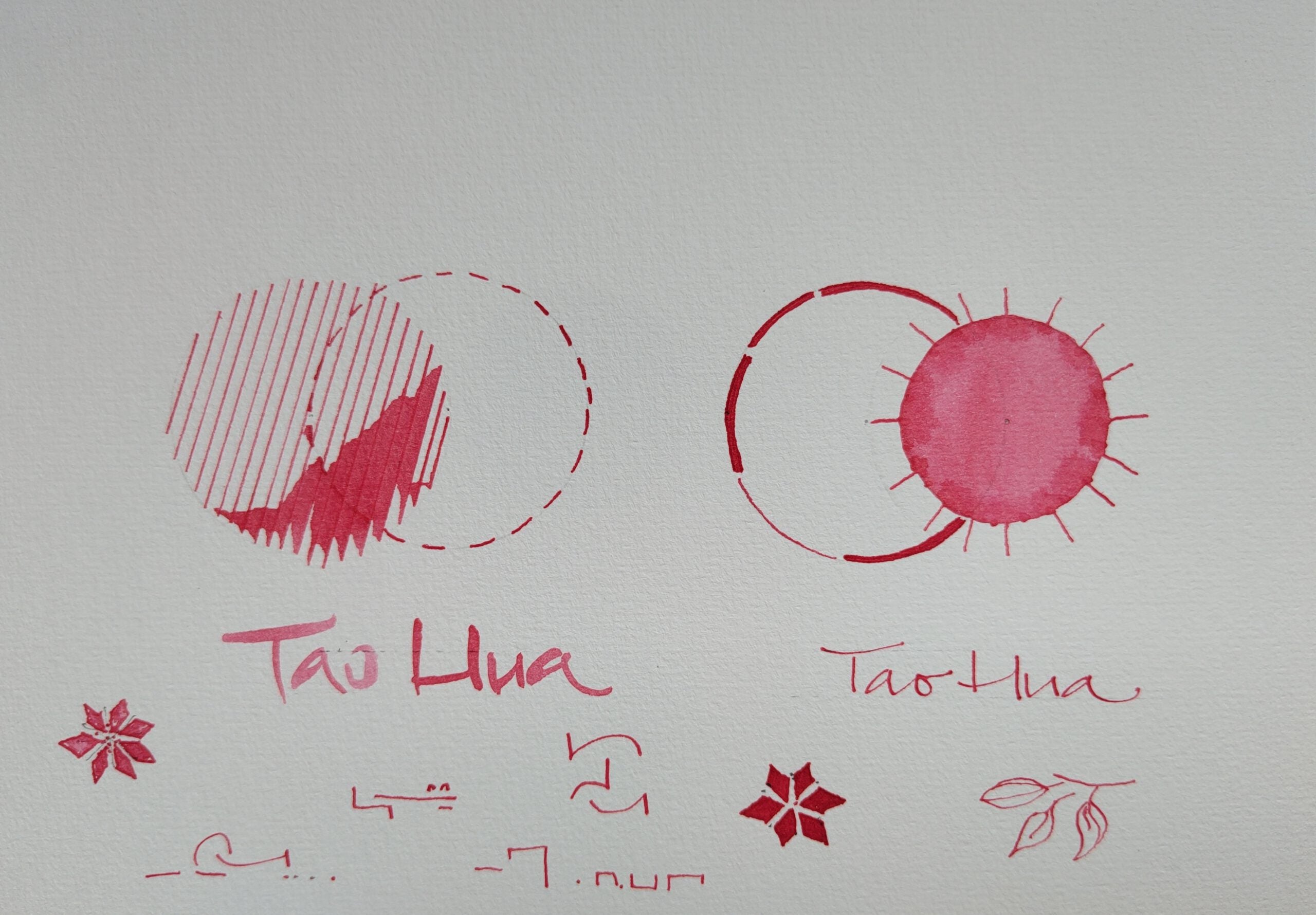 Shanghai Stationary Fountain Pen Ink - Garden - Set of 3 inks