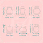 Mini Ink Bottle Stamp Set 3 - Felicity's Attic