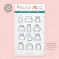 Mini Ink Bottle Stamp Set 2 - Felicity's Attic
