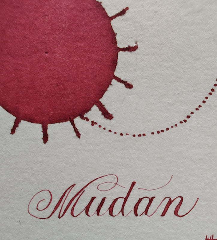 Shanghai Stationary Fountain Pen Ink - Mudan - 50ml Bottle