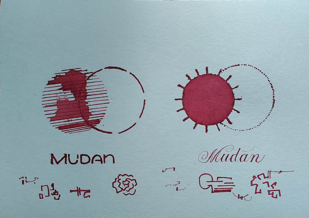 Shanghai Stationary Fountain Pen Ink - Mudan - 50ml Bottle