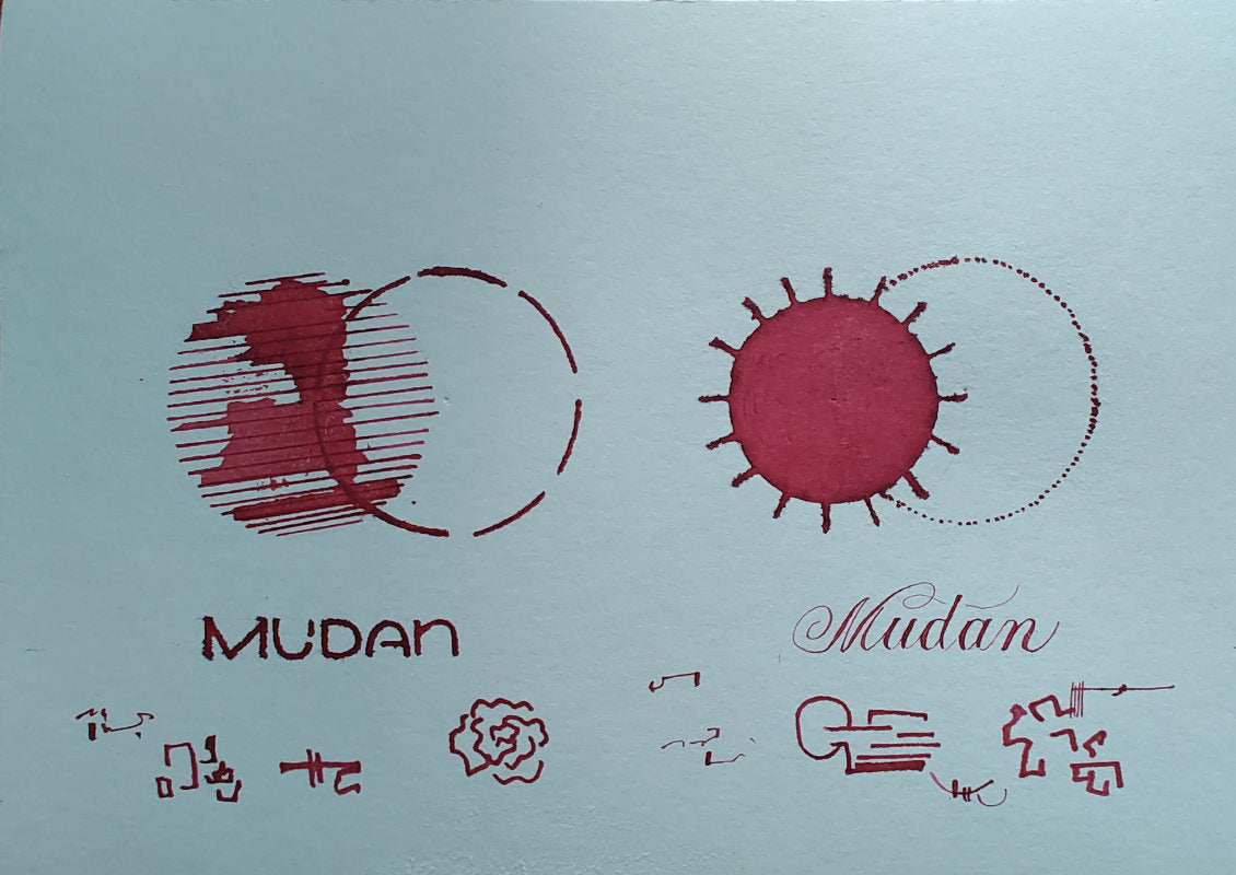 Shanghai Stationary Fountain Pen Ink - Mudan - 50ml Bottle