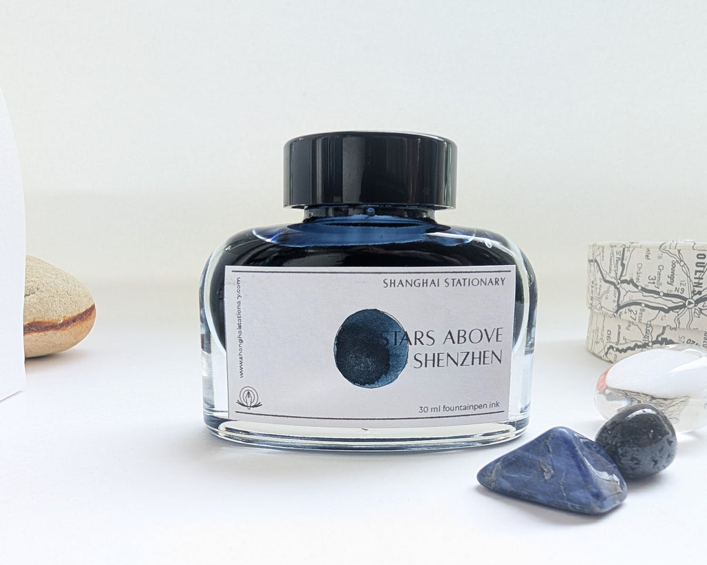 Shanghai Stationary Fountain Pen Ink - Stars Above Shenzhen - 30ml Bottle