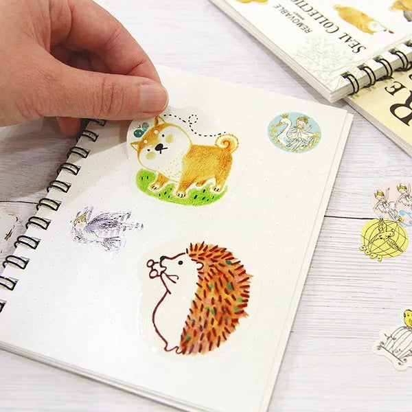 Shinzi Katoh Collection - A6 Alice in Wonderland Stickers and Washi Tape Storage Book